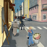 "Paris Street Scene" by Joanne Unruh