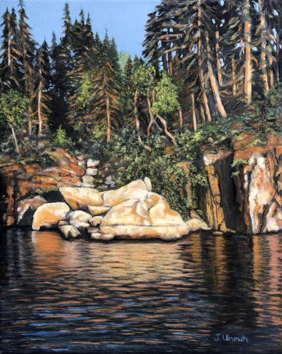 "Sunset Boat Ride Across Clearwater Bay" by Joanne Unruh