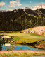 "Dave's Hole-in-One, Chateau Whistler" by Joanne Unruh