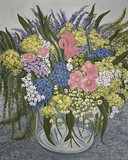 "Hydrangea and Lavender" by Joanne Unruh