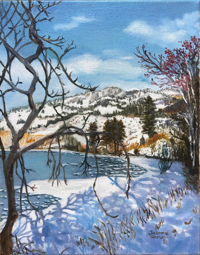 "Naramata Winter" by Joanne Unruh