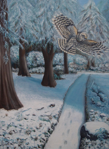 "Owl: Surprise in the Park" by Joanne Unruh