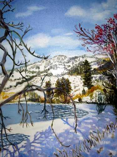 "Winter at Naramata" by Joanne Unruh