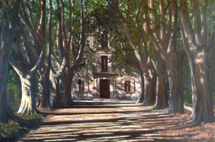 "Chateau at St Remy" by Joanne Unruh