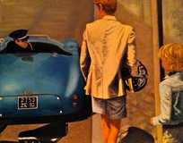 "Pretty Blue Car" by Joanne Unruh